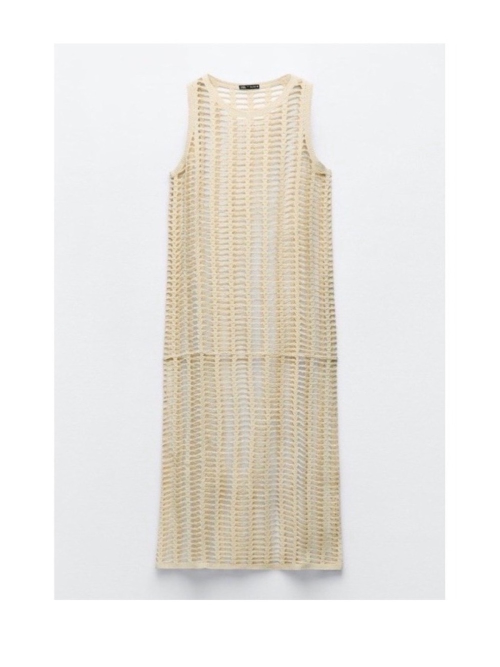 Zara Crochet Swim Coverup/dress NWOT